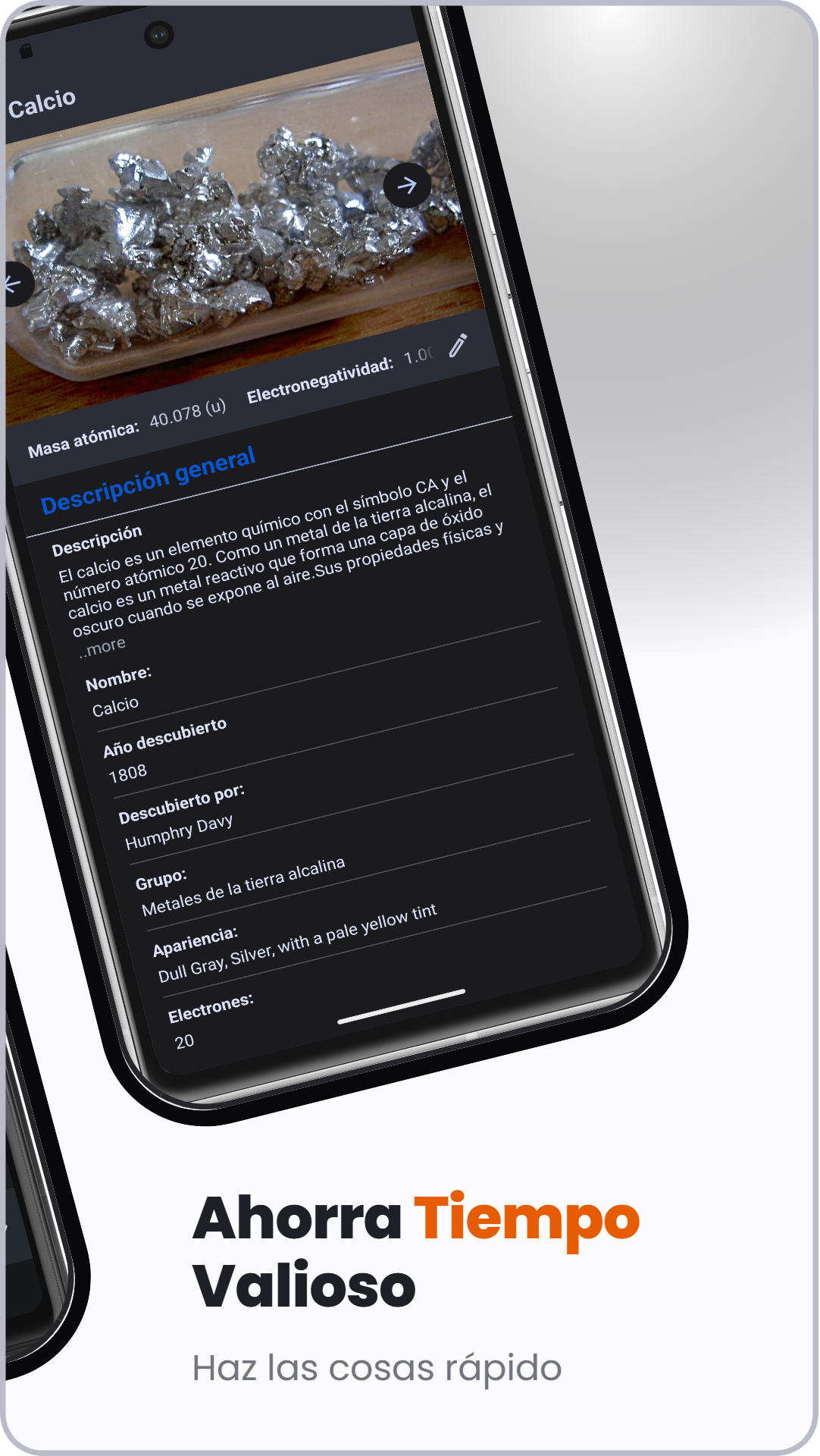 Captura de ElementalHub: Tabla periódica